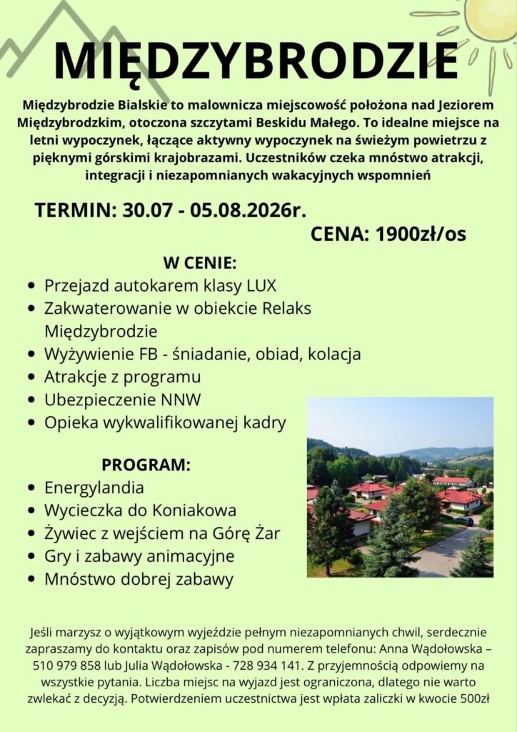 Oferta w formie plakatu